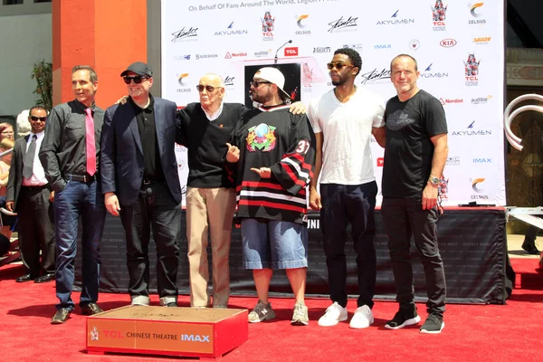 Todd Mcfarlane, Kevin Feige, Stan Lee, Kevin Smith, Chadwick Boseman, Clark Gregg