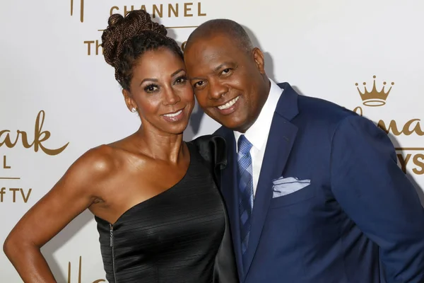 Holly Robinson Peete, Rodney Peete — Stock fotografie