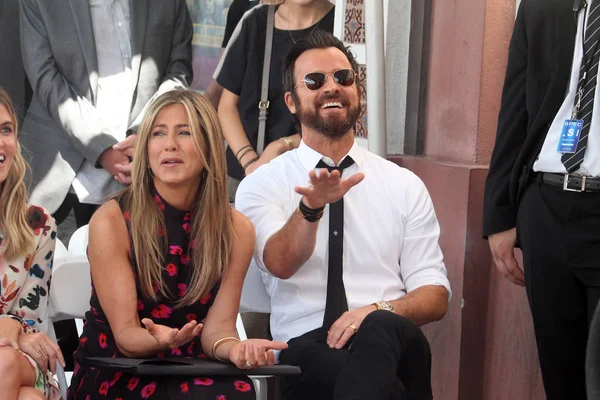 Jennifer Aniston, Justin Theroux — Fotografia de Stock
