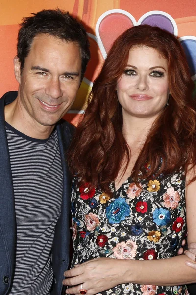 Eric Mccormack, Debra Messing — Stock fotografie