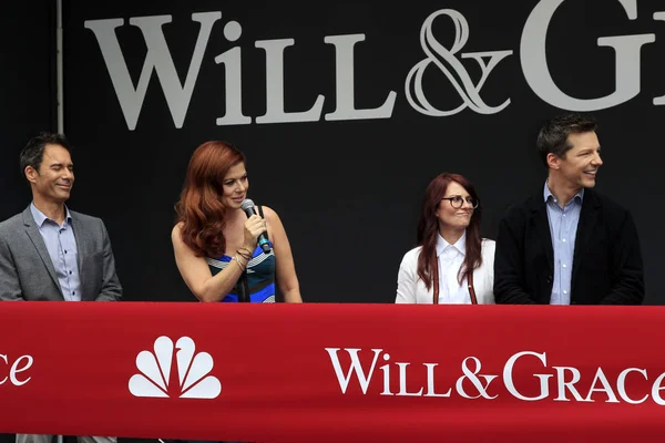 Ric Mccormack, Debra Messing, Megan Mullally, Sean Hayes 