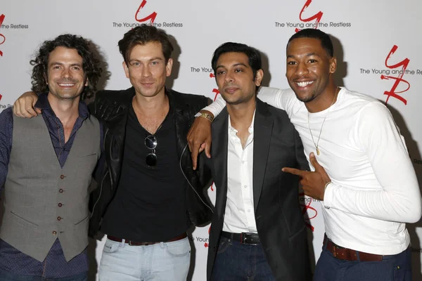 Daniel Hall, Ryan Ashton, Abhi Sinha, Darnell Kirkwood — Stok fotoğraf