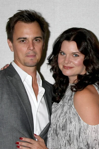 Darin Brooks, Heather Tom — Foto Stock