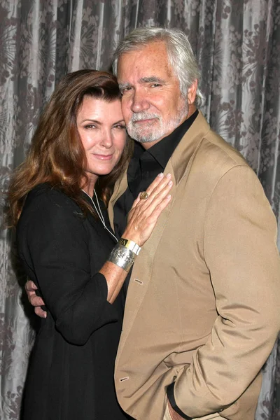 Kimberlin Brown, John McCook — Stock Photo, Image