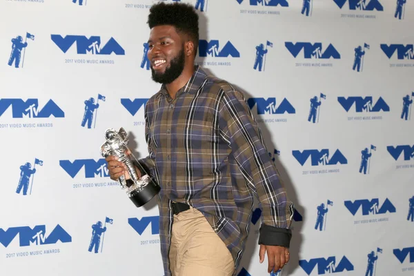 Khalid op de Mtv Video Music Awards 2017 — Stockfoto