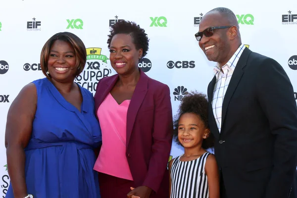 Deloris davis grant, viola davis, gensis tennon, julius tennon — Stockfoto