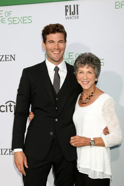 Austin Stowell, Elizabeth Stowell — Foto de Stock