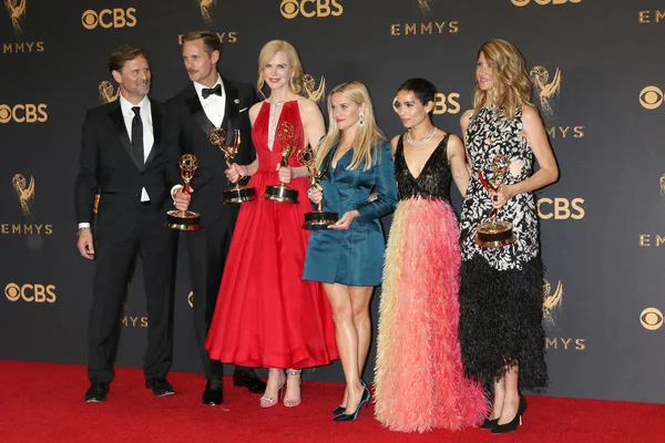 Jeffrey Nording, Alexander Skarsgard, Nicole Kidman, Reese Witherspoon, Zoe Kravitz, Laura Dern — Stok fotoğraf