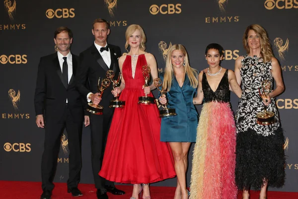 Effrey Nording, Alexander Skarsgard, Nicole Kidman, Reese Witherspoon, Zoe Kravitz, Laura Dern —  Fotos de Stock
