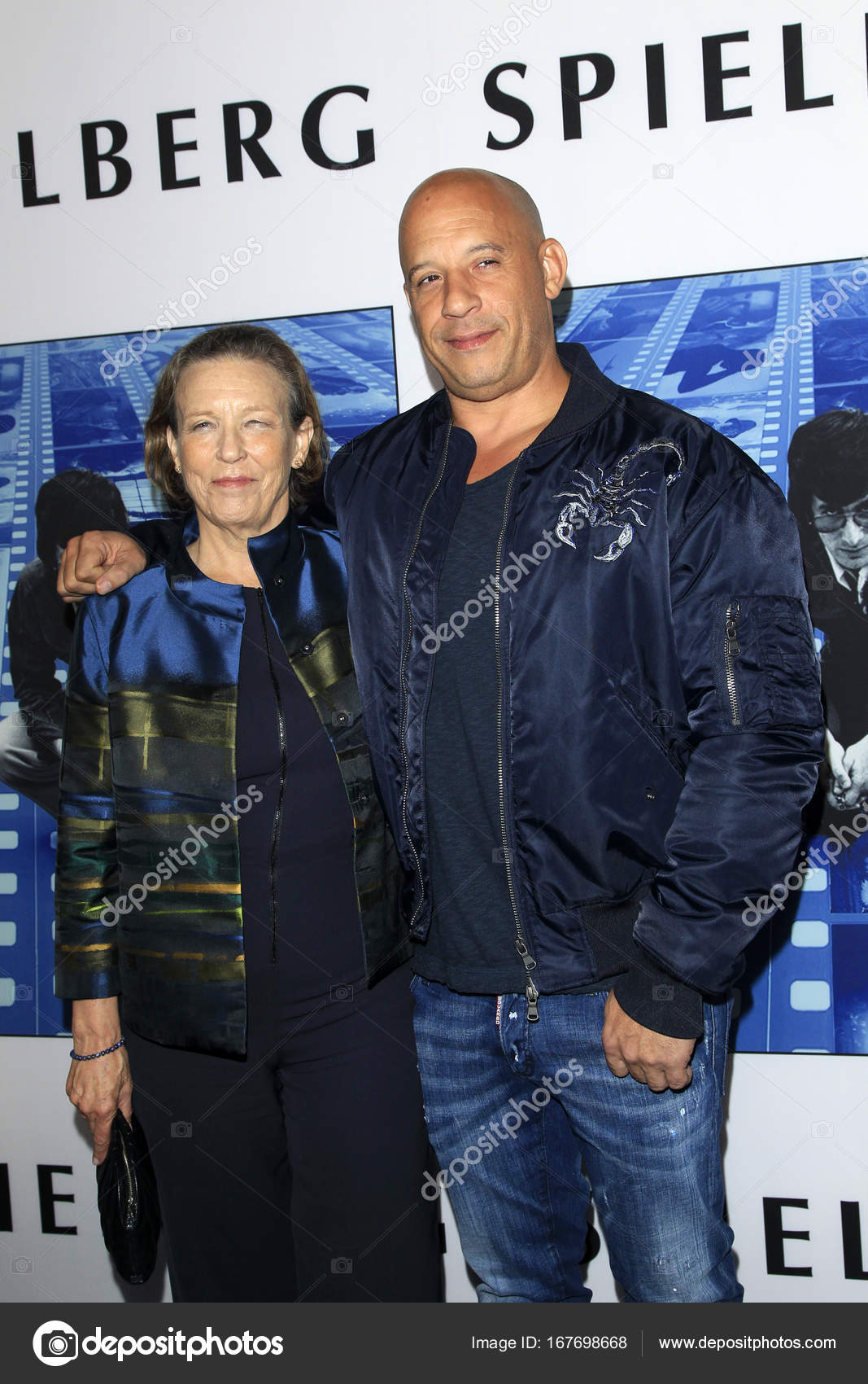 Delora Sherleen Vincent, Vin Diesel — Stock Editorial Photo © Jean