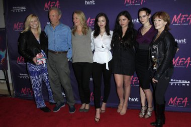 Kathryn Eastwood, Clint Eastwood, Alison Eastwood, Francesca Eastwood, Morgan Eastwood, Graylen Eastwood, Frances Fisher