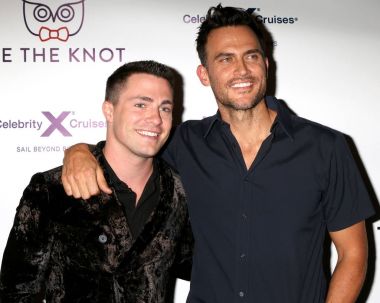 Colton Haynes, Cheyenne Jackson