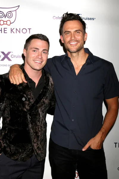 Colton Haynes, Cheyenne Jackson