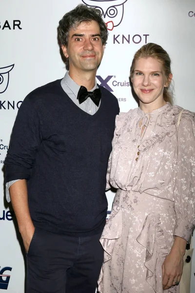 Hamish Linklater, Lily Rabe — Stok Foto