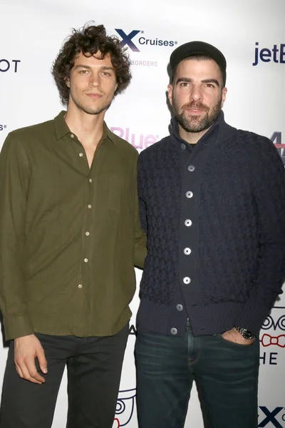 Miles McMillan, Zachary Quinto — Stock Photo, Image