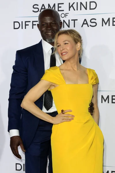 Djimon Hounsou, Renee Zellweger — Stock Photo, Image