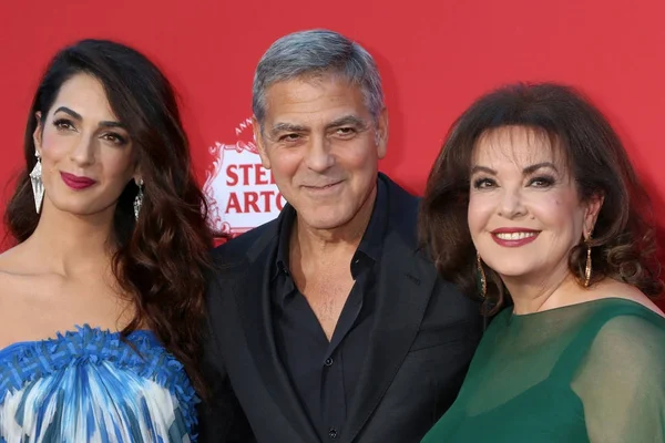 Amal Clooney, George Clooney, Baria Alamuddin — Stok fotoğraf