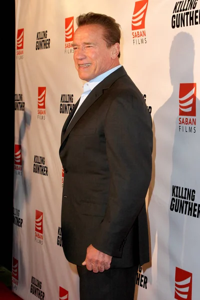 Actor Arnold Schwarzenegger — Foto de Stock