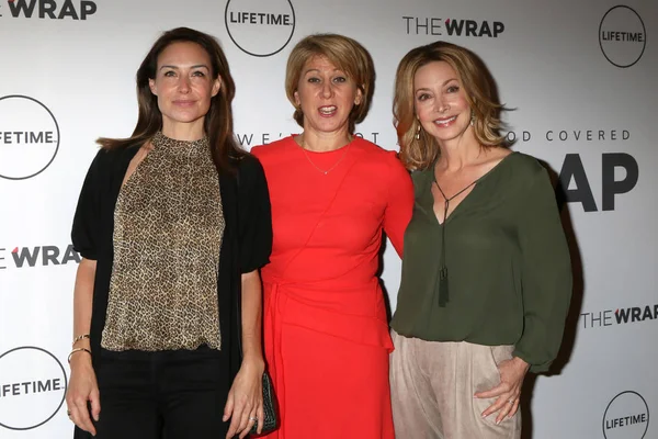 Claire Forlani, Sharon Waxman, Sharon Lawrence — Stockfoto