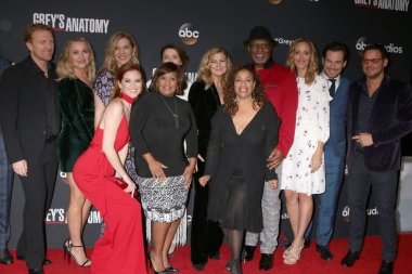 Gri anatomi Grey's Anatomy döküm 300 bölüm Event'de Tao Los Angeles, Ca