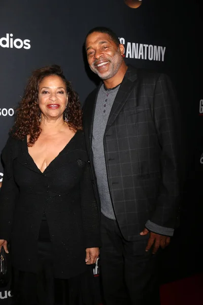 Actress Debbie Allen with Norm Nixon — Stock Photo, Image