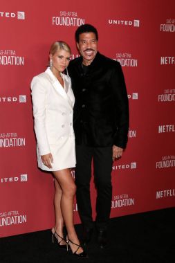 Şarkıcı Lionel Richie ve modeli Sofia Richie