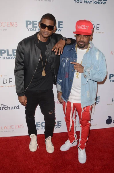 Zanger Usher en Jermaine Dupri — Stockfoto