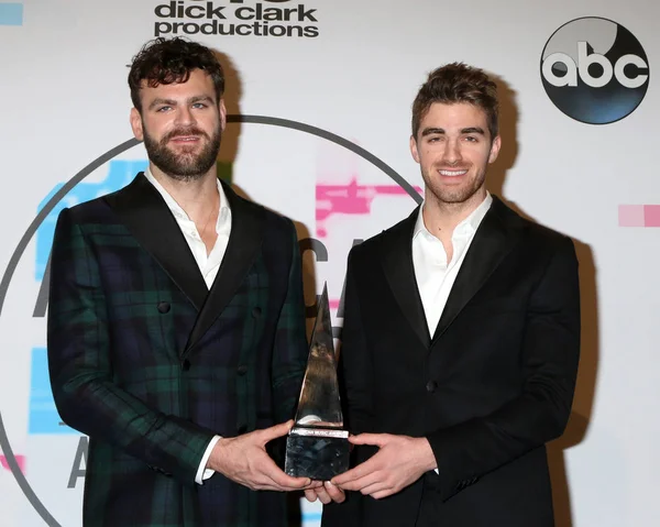 Alex Pall, Andrew Taggart z Chainsmokers — Zdjęcie stockowe