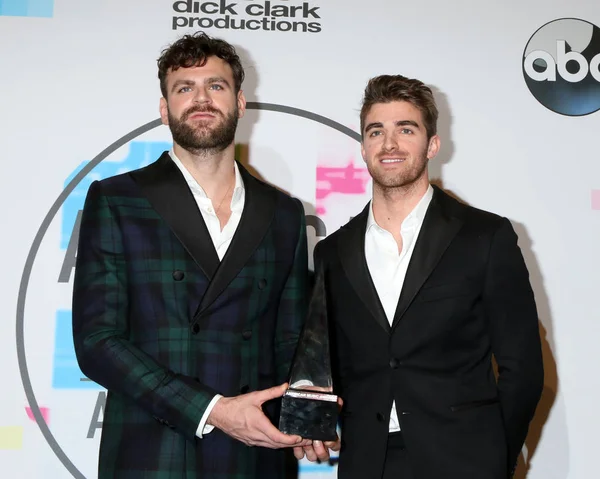 Alex Pall, Andrew Taggart z Chainsmokers — Zdjęcie stockowe