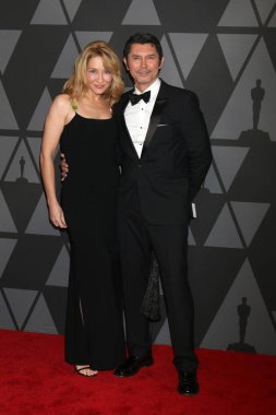 Aktörler Yvonne Boismier Phillips ve Lou Phillips galibi 9 yıllık valiler Ödülleri Dolby Ballroom Los Angeles, Ca de elmas