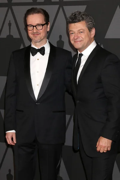 Actor Andy Serkis Con Invitado Los Premios Gobernadores Anuales Ampas — Foto de Stock