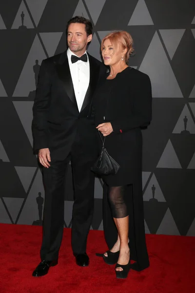 Los actores Hugh Jackman y Deborra-lee Furness —  Fotos de Stock