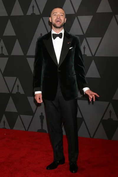 Singer Justin Timberlake Ampas 9Th Annual Governors Awards Dolby Ballroom — Stock Photo, Image