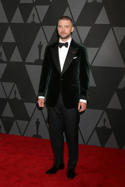 Sångaren Justin Timberlake Ampas Årliga Governors Awards Dolby Ballroom Los — Stockfoto