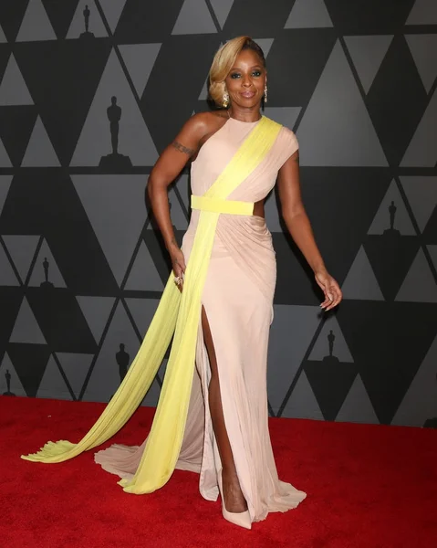 Τραγουδίστρια Mary Blige Ampas Ετήσια Βραβεία Διοικητών Στο Ballroom Dolby — Φωτογραφία Αρχείου