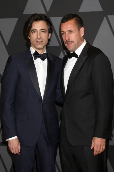 Noah Baumbach Actorul Adam Sandler Cea Ediție Anuală Premiilor Guvernatorilor — Fotografie, imagine de stoc