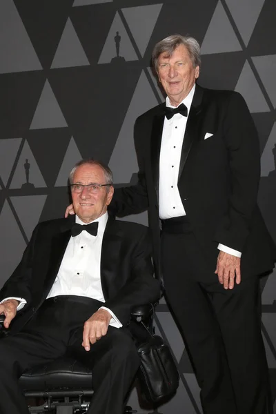 Kameramänner Owen Roizman Und John Bailey Bei Den Ampas Jährliche — Stockfoto