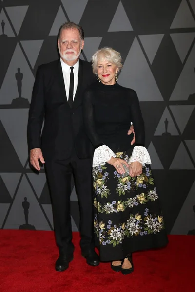 Διευθυντής Taylor Hackford Και Helen Mirren Ampas Ετήσια Βραβεία Διοικητών — Φωτογραφία Αρχείου