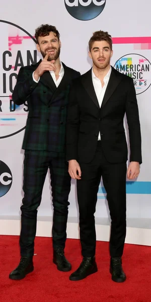Les Musiciens Alex Pall Andrew Taggart Aux American Music Awards — Photo