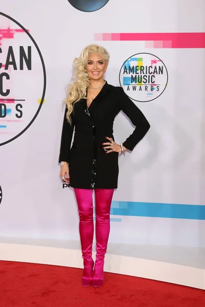 Cantora Erika Jayne American Music Awards 2017 Microsoft Theater Los — Fotografia de Stock