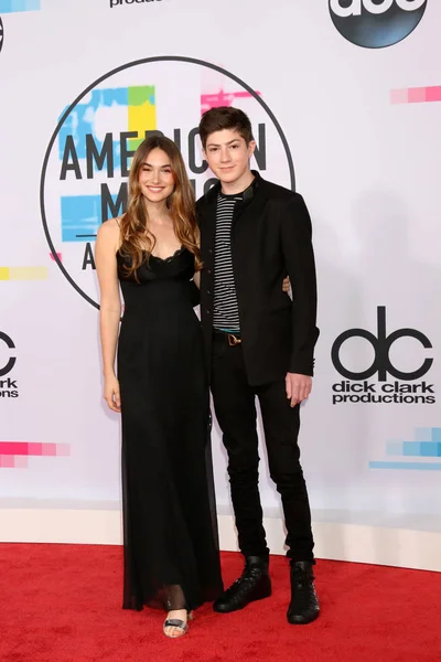 Sedona James Aktorów Mason Gotować American Music Awards 2017 Microsoft — Zdjęcie stockowe