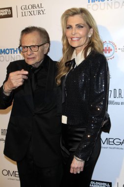 Ev sahibi Larry King ve Shawn King 2017 D.R.E.A.M. gala montaj Hotel Beverly Hills, Ca