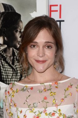 Oyuncu Lucy Faust AFI Fest 2017 Tcl Çin Tiyatrosu IMAX Los Angeles, Ca, Mudbound açılış töreni'nde