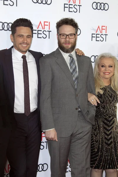 Les Acteurs James Franco Seth Rogen Jacki Weaver Afi Fest — Photo