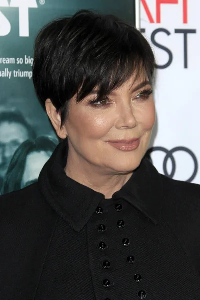 Kris Jenner Afi Fest 2017 Proyección Del Artista Desastres Tcl — Foto de Stock