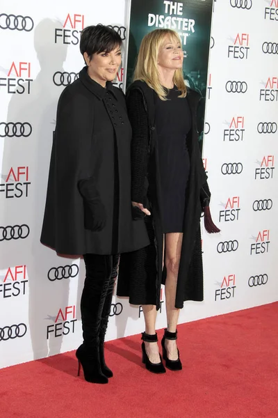 Kris Jenner ve aktris Melanie Griffith — Stok fotoğraf