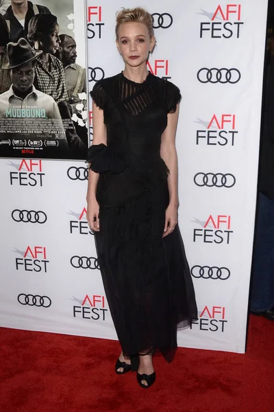 Schauspielerin Carey Mulligan Bei Der Mudbound Opening Gala Des Afi — Stockfoto