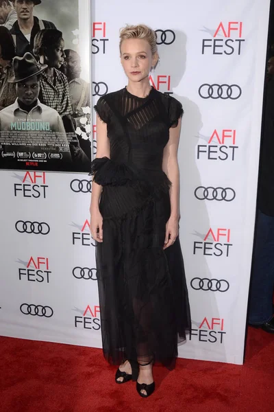 Actriz Carey Mulligan Gala Apertura Mudbound Del Afi Fest 2017 — Foto de Stock