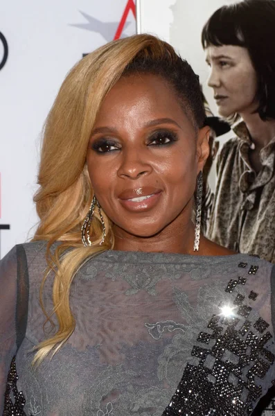 Cantante Mary Blige Gala Apertura Afi Fest 2017 Tcl Chinese — Foto de Stock