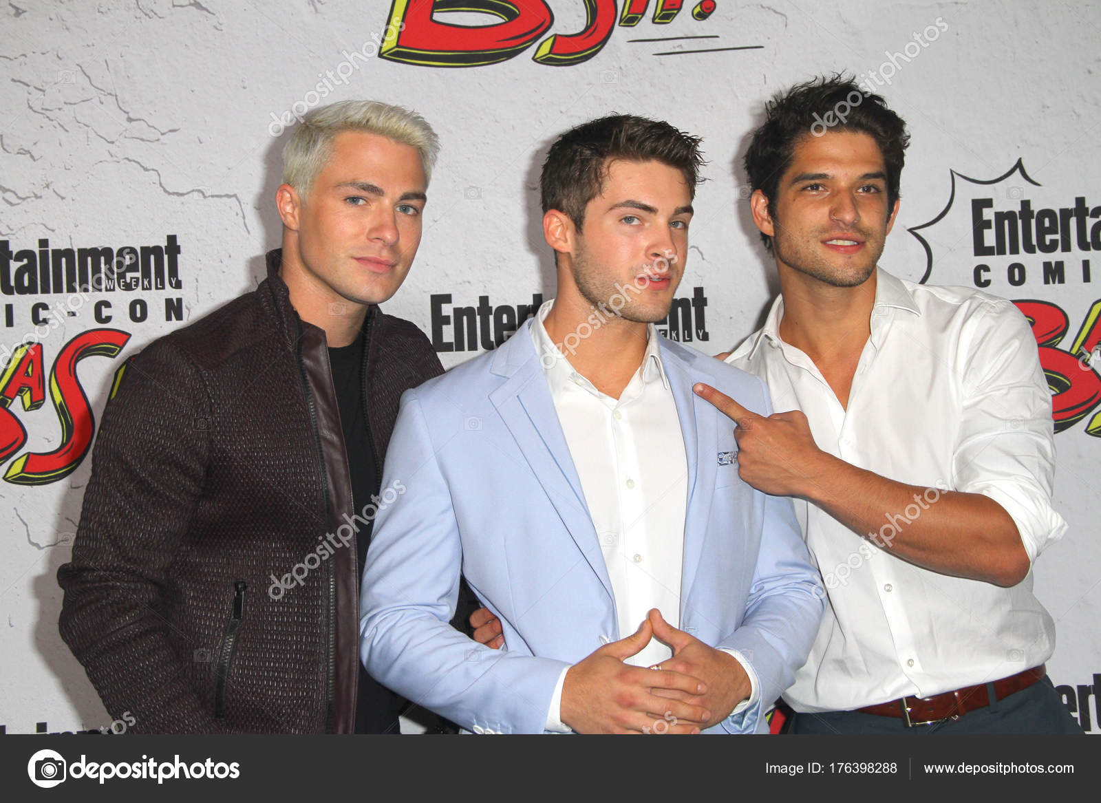 Colton Haynes Cody Christian Tyler Posey Stock Editorial Photo C Jean Nelson